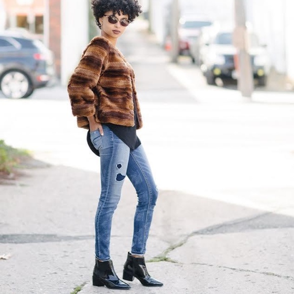 KOKOON "Teddy" Cropped Faux Fur (S) - Picture 3 of 4